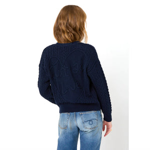 Kerri Rosenthal Suzanne Just Add Love Cardigan - Indigo