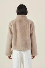 Load image into Gallery viewer, Velvet Sheena Luxe Faux Fur Jacket - Beige