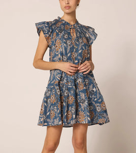 Cleobella Lydia Mini Dress - Magnolia