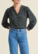 Load image into Gallery viewer, Trovata Pauline Blouse - Marin Ditsy