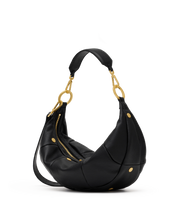 Load image into Gallery viewer, Hammitt Erica Med - Black/Brushed Gold