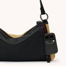 Load image into Gallery viewer, Hammitt Kyle - Noir Smooth Raffia/Gunmetal