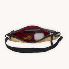 Load image into Gallery viewer, Hammitt Kyle - Noir Smooth Raffia/Gunmetal