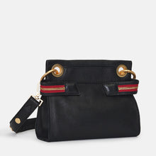 Load image into Gallery viewer, Hammitt Tony Signature Small - Black/Brushed Gold Red Zip