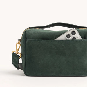 Hammitt Evan Crossbody - Green Room Suede