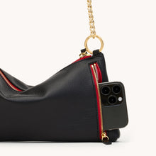 Load image into Gallery viewer, Hammitt Kyle Revival SML - Black Press/Gold-Silver Red-Zip