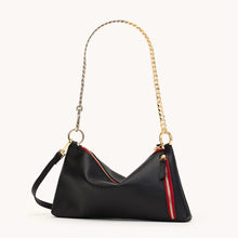 Load image into Gallery viewer, Hammitt Kyle Revival SML - Black Press/Gold-Silver Red-Zip