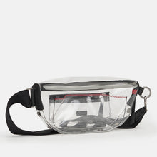 Load image into Gallery viewer, Hammitt Charles Crossbody Clear - Black/Gunmetal