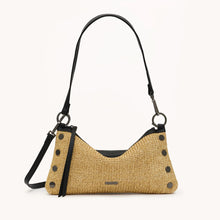 Load image into Gallery viewer, Hammitt Kyle - Noir Smooth Raffia/Gunmetal