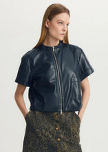 Load image into Gallery viewer, Melissa Nepton Jackie Top - Dark Navy