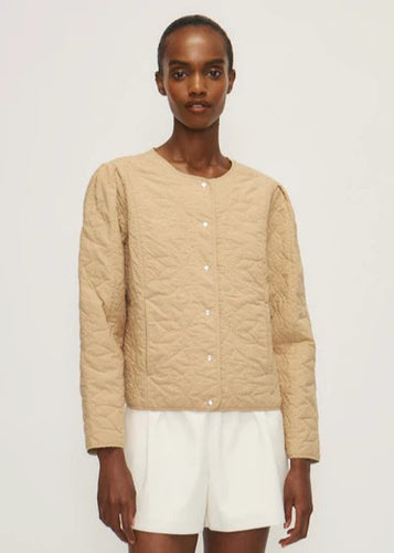 Melissa Nepton Solei Quilted Jacket - Tan