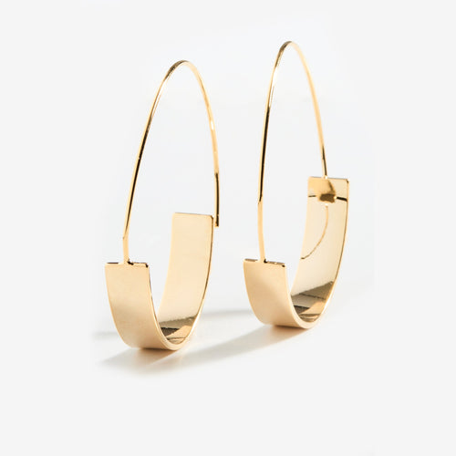 Shashi Mia Hoop - Gold