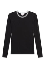 Load image into Gallery viewer, Goldie L/S Metallic Ringer Tee - 3 Colors