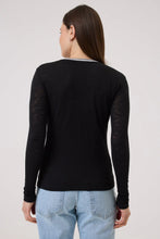 Load image into Gallery viewer, Goldie L/S Metallic Ringer Tee - 3 Colors