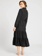Load image into Gallery viewer, MILLE Astrid Dress - Black Silk