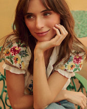 Load image into Gallery viewer, MILLE Tali Top - Flora Embroidery
