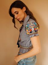 Load image into Gallery viewer, MILLE Tali Top - Garden Embroidery
