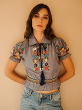 Load image into Gallery viewer, MILLE Tali Top - Garden Embroidery