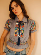 Load image into Gallery viewer, MILLE Tali Top - Garden Embroidery