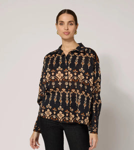 Cleobella Mirabelle Blouse - La Vie Print