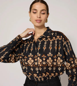 Cleobella Mirabelle Blouse - La Vie Print