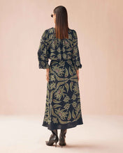 Load image into Gallery viewer, Omika Nalini Wrap Skirt - Alexia Onyx