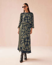 Load image into Gallery viewer, Omika Nalini Wrap Skirt - Alexia Onyx