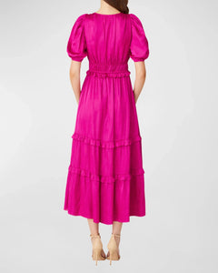 Shoshanna Marcela Dress - Fuchsia