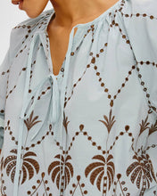 Load image into Gallery viewer, Rails Catalene Top - Ocean Palms Embroidery