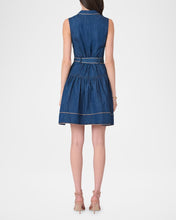 Load image into Gallery viewer, Shoshanna Mae Dress - Denim/Neutral