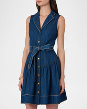 Load image into Gallery viewer, Shoshanna Mae Dress - Denim/Neutral