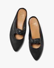 Load image into Gallery viewer, Beek Noddy Leather Ballet Mule- Black