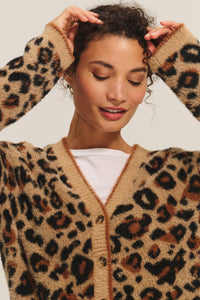 Velvet Betsy Sweater - Leopard