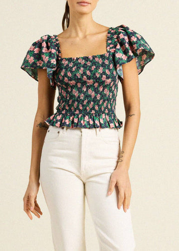 Trovata Evie Blouse - Petunia