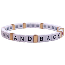 Load image into Gallery viewer, La Lumiere Stackable To the Moon and Back Bracelet - Gold