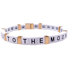 Load image into Gallery viewer, La Lumiere Stackable To the Moon and Back Bracelet - Gold