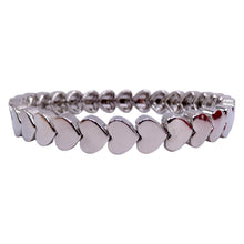 Load image into Gallery viewer, La Lumiere Gold Mini Hearts Bracelet - 2 Colors