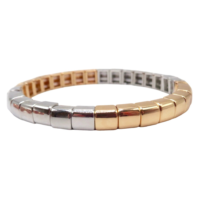 La Lumiere Golden Flat Single Bracelet - 2 Colors