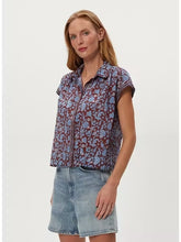 Load image into Gallery viewer, Michael Stars Liliane S/S Button-Up - 2 Colors