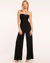Load image into Gallery viewer, Ramy Brook Lona Jersey Strapless Jumpsuit - Black