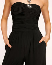 Load image into Gallery viewer, Ramy Brook Lona Jersey Strapless Jumpsuit - Black