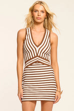 Load image into Gallery viewer, Ramy Brook Marta Textured Stripe Mini Dress - 2 Colors