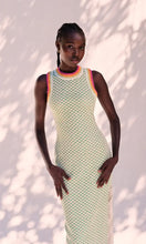 Load image into Gallery viewer, Saylor Vesna Dress - Green/Cream