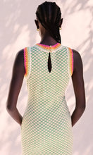 Load image into Gallery viewer, Saylor Vesna Dress - Green/Cream