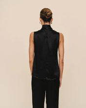 Load image into Gallery viewer, Bella Dahl Scarf Neck Blouse - Black