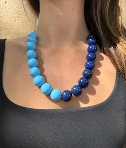 La Lumiere Prism Royale Bubblegum Beaded Necklaces - 4 Colors