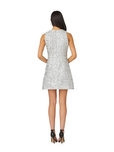 Shoshanna Virgo Dress - Silver