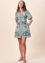 Load image into Gallery viewer, Cleobella Starling Mini Dress - Verdant Flight