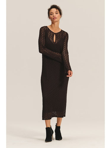 Velvet Tabitha Dress - Chocolate