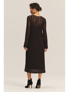 Velvet Tabitha Dress - Chocolate